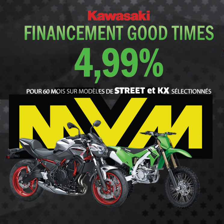 Kawasaki Financement 4.99
